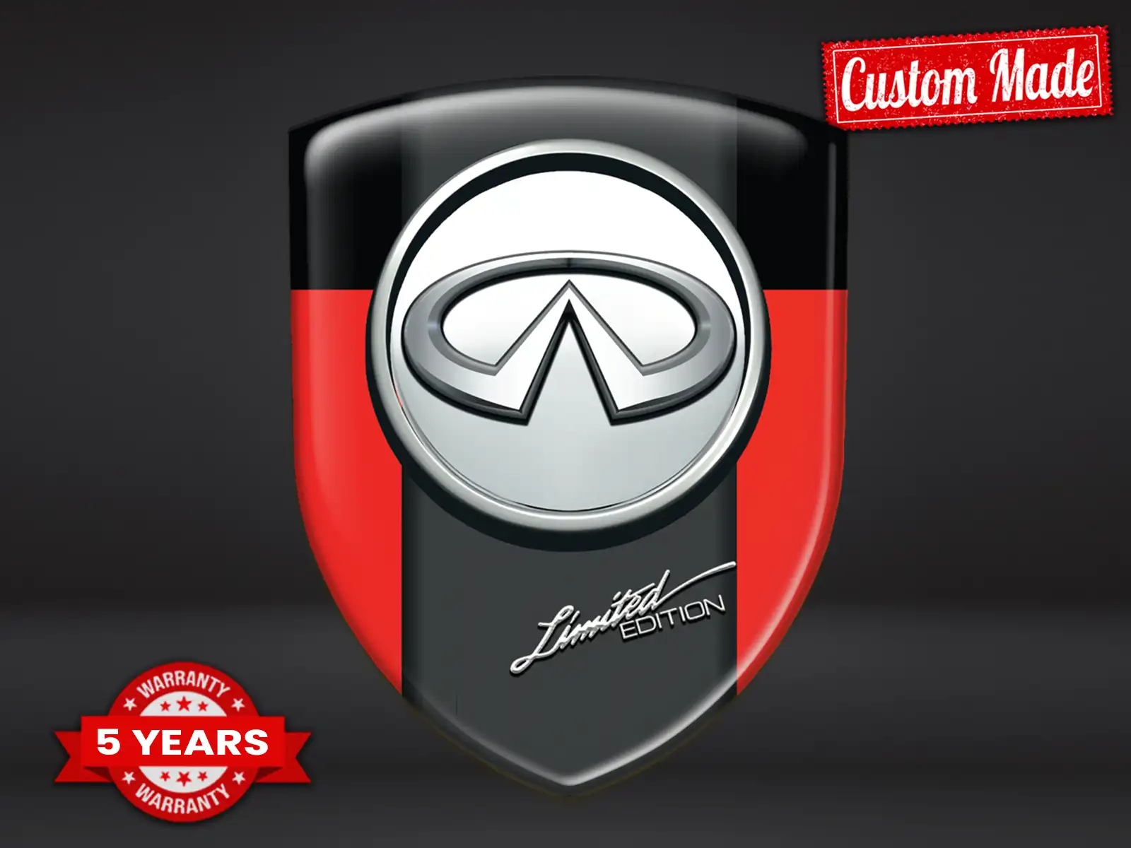 Infiniti Sticker Bannière Auto Max Durable Style Pro Moderne